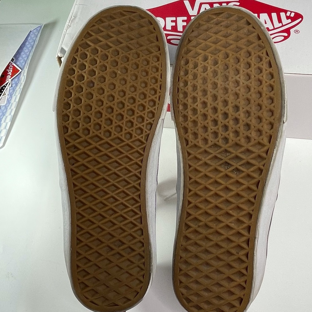 Supreme Vans White Castle Mens Size 10 Lace up Sneakers Shoes - Picture 9 of 13